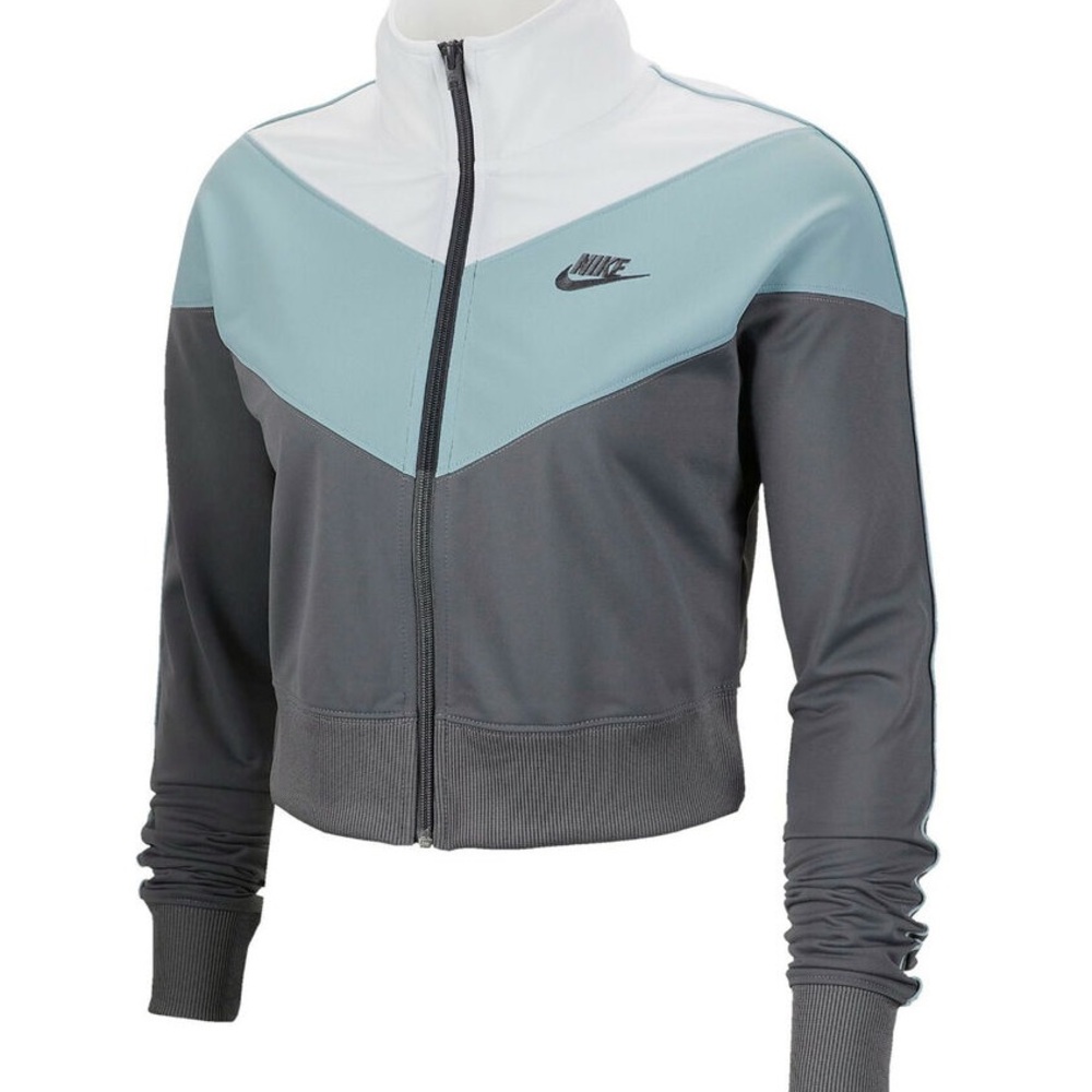 Chevron Zip-Front Old School PolyKnit Track Jacket | NIKE